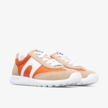 Camper Driftie Sneakers Orange / Beige - Kids Singapore BCOGRT-622